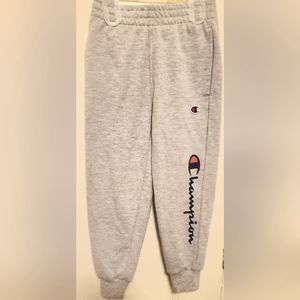 Boy's Champion SweatPants,Size 5,Gray